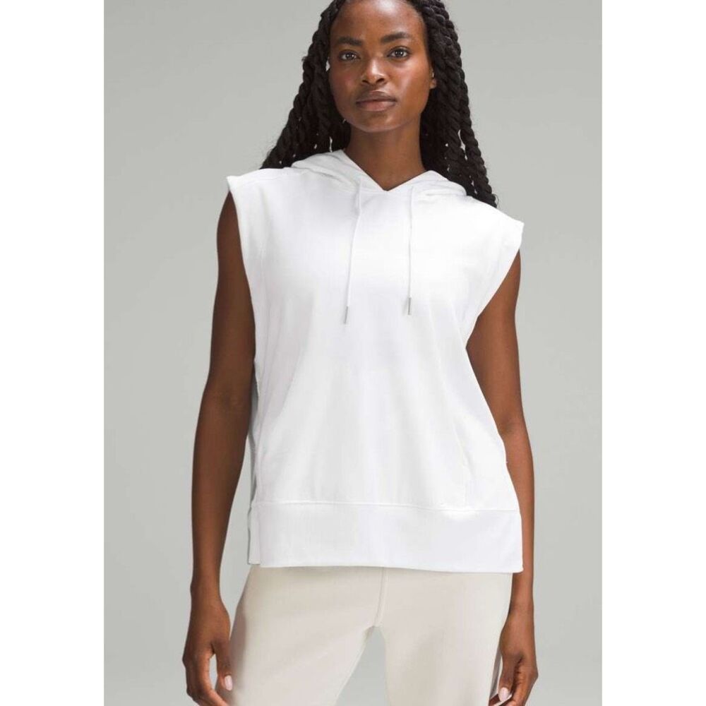 Lululemon French Terry Sleeveless Hoodie NWOT